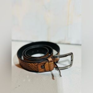 Authentic leather Bally Belt! Absolutely gorgeous unisex!